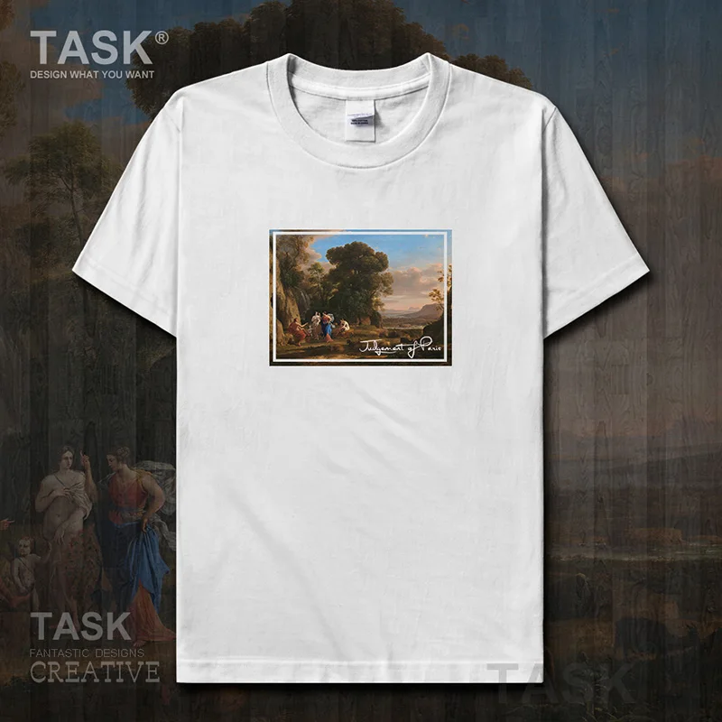 Всемирно известная серия картин футболка Рубенс арт Картина суждение Парижа