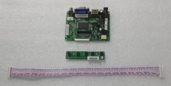 VGA 2AV 50PIN 800*480 TTL LVDS плата контроллера модуль монитора для Raspberry PI LCD AT065TN14 AT070TN90 tn92 94