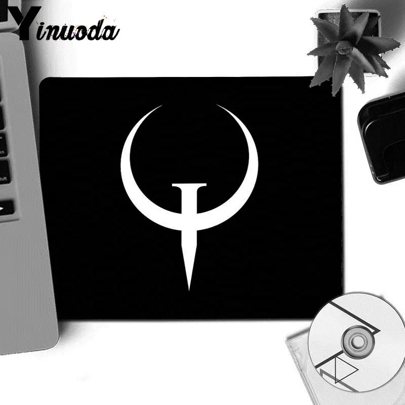 Yinuoda высокое качество Quake чемпионы игровой плеер стол ноутбук резиновый коврик для мыши ноутбук нескользящий игровой коврик для мыши