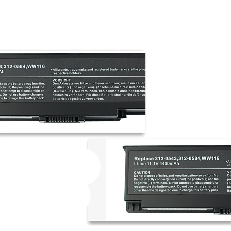 Replacement Laptop battery FOR DELL 312-0585 451-10517 312-0580 FT095 MN151 MN154 FT079 WW118 NB331 PP26L Bateria | Компьютеры и офис