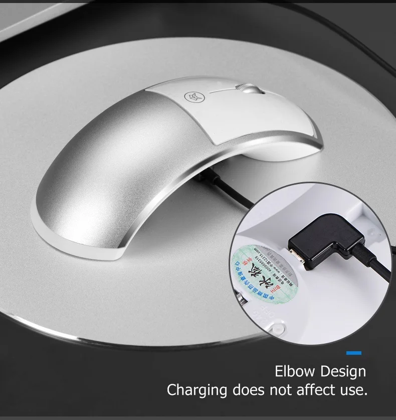 Новинка 2019 перезаряжаемая беспроводная мышь 1600DPI 2 4 ГГц + Bluetooth два режима|Мыши| |