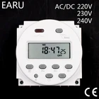 CN101A таймер, ACDC 220 В 230 в 240 В цифровой ЖК-дисплей питания еженедельно 7 дней мини Программируемый таймер реле 8A до 16A автоматический умный