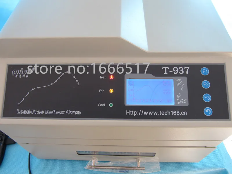CE PUHUI T 937 2300 Вт Бессвинцовая печь для оплавления 220 В инфракрасный IC НАГРЕВАТЕЛЬ BGA