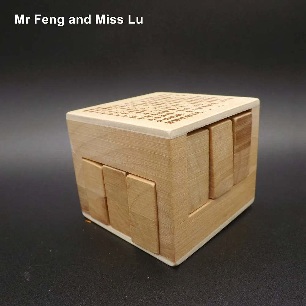 Скрытые правила коробка деревянные игрушки Lu Ban пазл с замком гаджет для взрослых