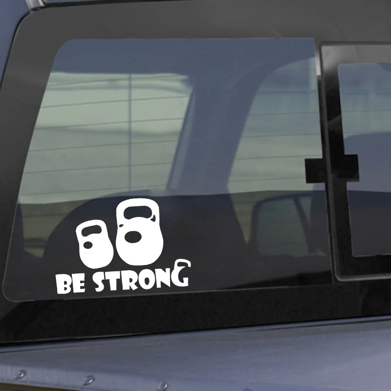 QYPF 15*10 1 см Модный чайник для фитнеса Be Strong украшение колокольчиком Стайлинг