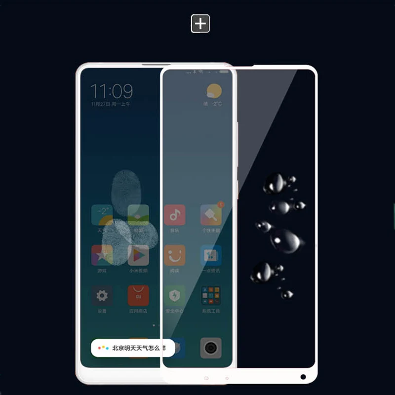 5 шт. закаленное стекло для Xiaomi Mi Mix 2 Mimix Mimix2 полное покрытие 9H Взрывозащищенная