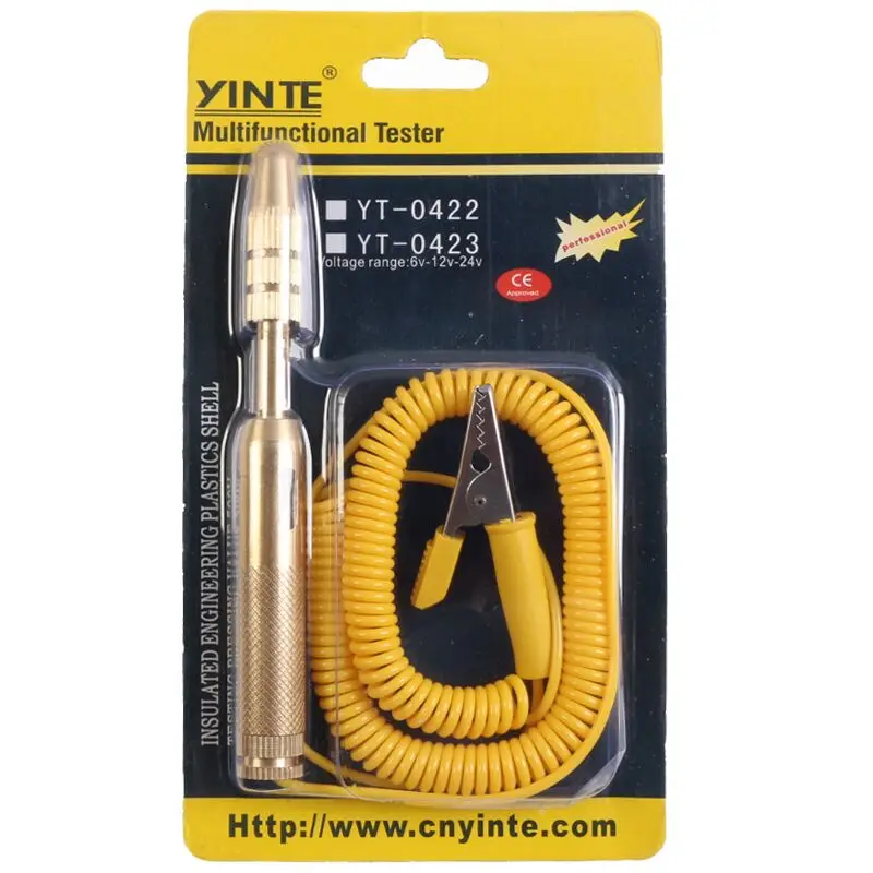 6-24 В тестовая ручка напряжение Авто схема транспортного средства электрическая