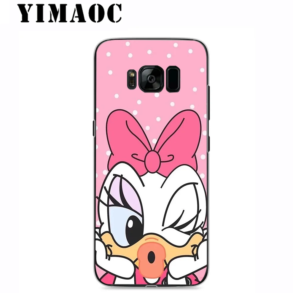 YIMAOC Donald Duck Soft Silicone Case for Samsung Galaxy A5 A6 Plus A7 A8 A9 2018 J3 J5 J6 J7 2016 2017 EU Version |