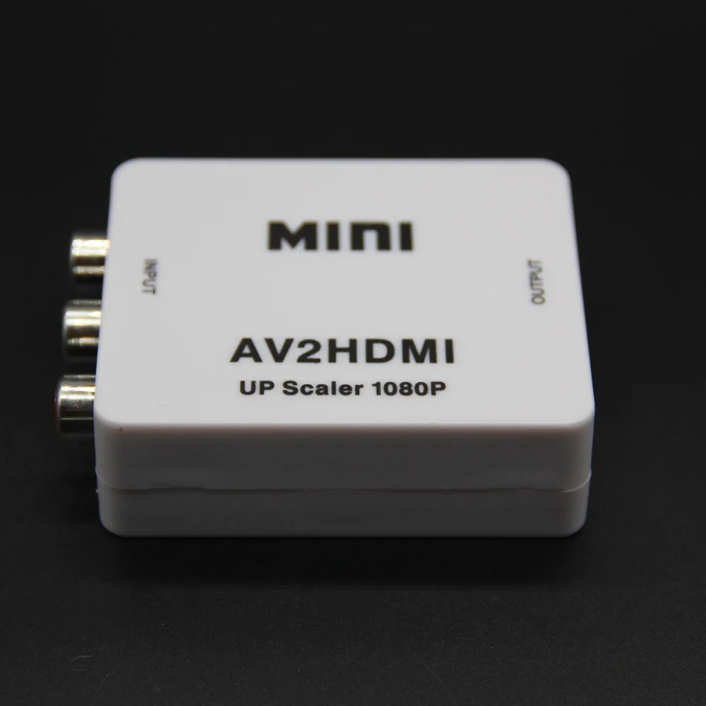 RCA To HDMI-compatible Adapter 3 Converter Cable Adaptor CVBS Composite Video Audio 1080P Aux Adapters For TV AV PC | Электроника
