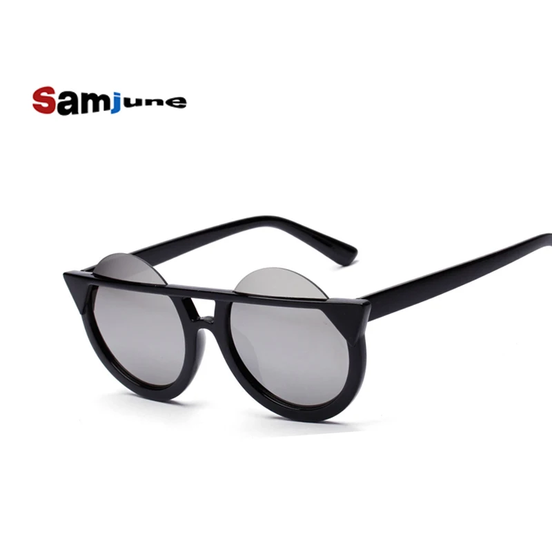 Samjune 2017 роскошные брендовые дизайнерские солнцезащитные очки кошачий глаз