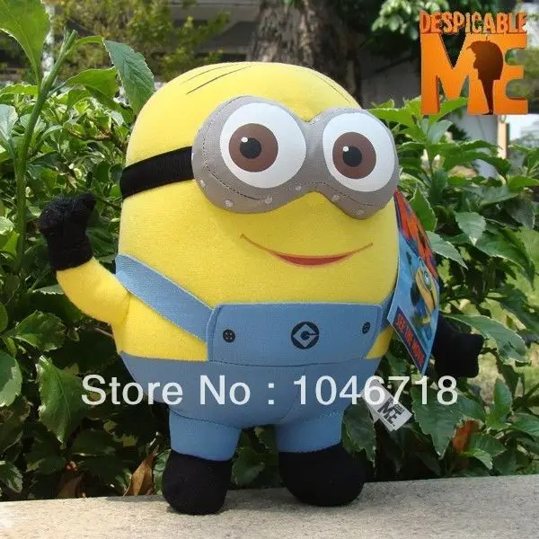 2 Pcs Despicable Me Plush Toy Dave 9&quot &amp Orphan Girl Agnes 7&quot Stuffed Animal Doll | Игрушки и хобби