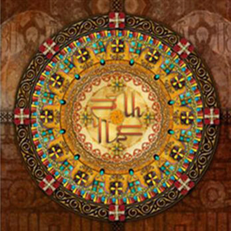 5D поделки алмазов картина Мандала Diy полностью Алмазная вышивка круглыми