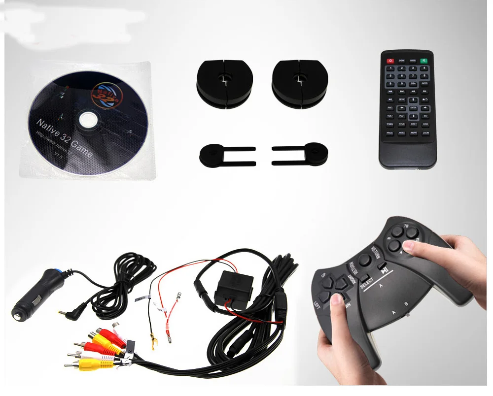 2 шт. 9 дюймов HD 800*480 LED подголовник автомобиля dvd-плеер Мониторы Встроенный динамик