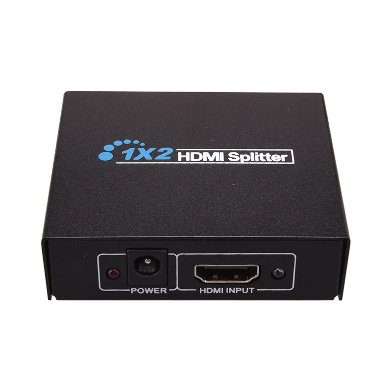 HDMI Разделение тер Full HD 1080 P видео коммутатор 1X2 1 в 2 усилитель двойной Дисплей для