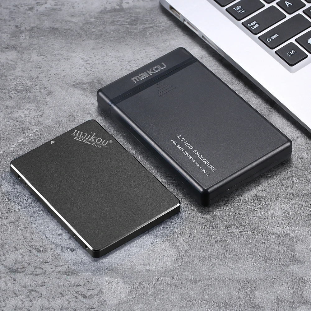 

MAIKOU Mobile SSD 60G/120G/240G/360G/480G/1TB HDD Hard Drive Type-C&USB3.0 Universal Blue&1TB