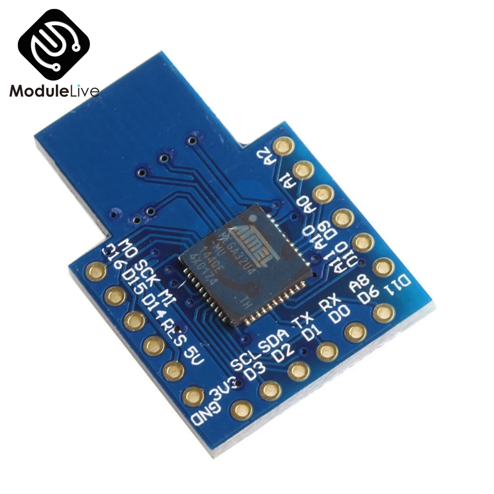 Pro Micro Mini SS Beetle виртуальная клавиатура ATmega32u4 модуль для Arduino 16Mhz 3 V 5V IO UART I2C SPI PWM