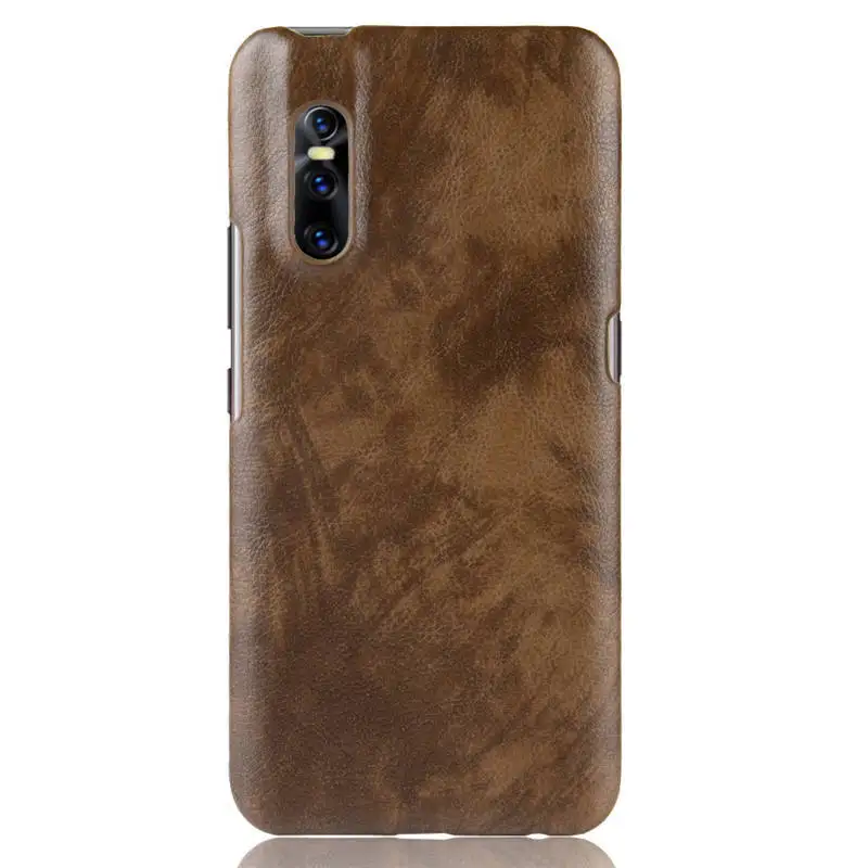 Vivo V15 Pro Case Luxury PU Leather Hard Back Cover Phone V 15 V15Pro VivoV15 6.39 inch |
