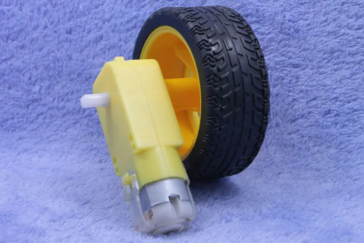 

Deceleration DC Motor + Wheel / Smart Car Chassis Motor / Robot Wheel