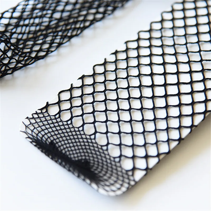 Летние Изящные носки в сетку для маленьких девочек детские облегающие черные