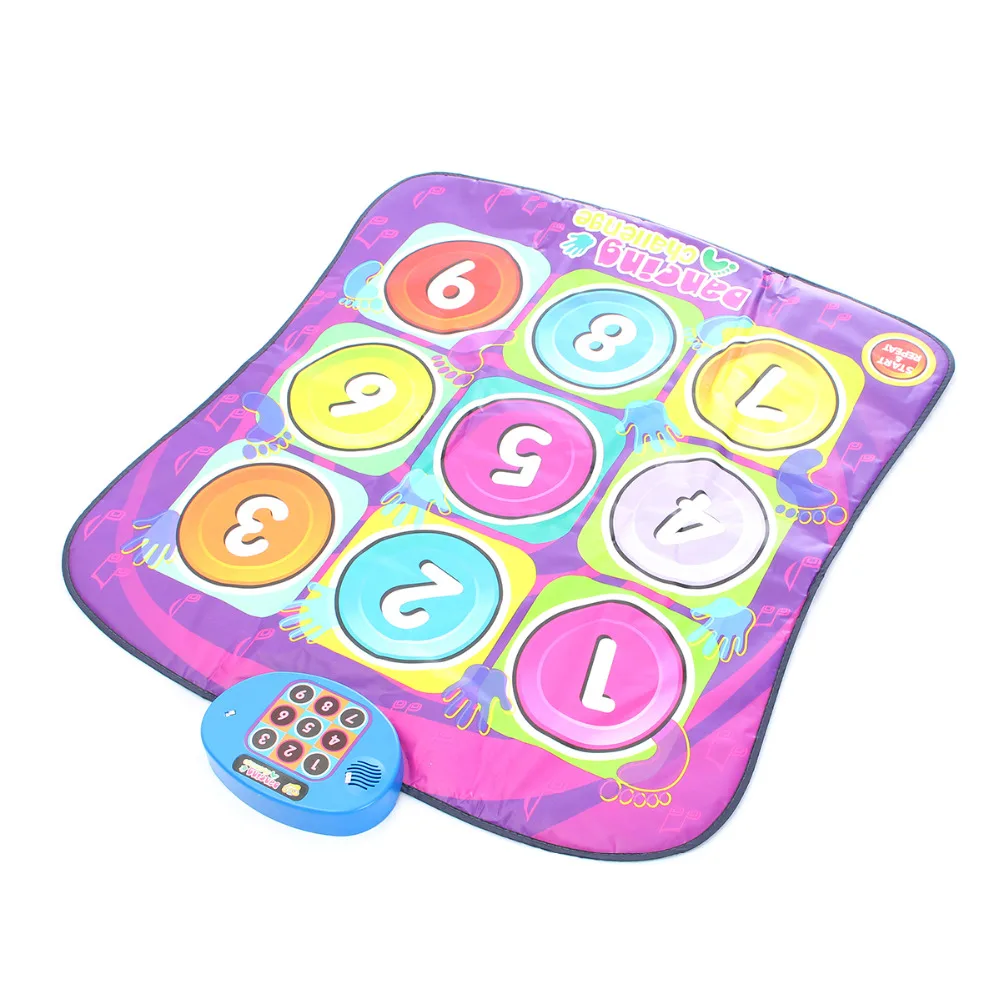 5 уровень дети электронная музыка Танцы танец Playmat сенсорный коврик игрушка