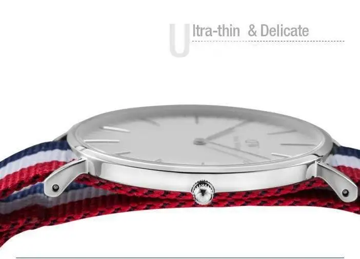 Luxury Brand Watch Fashion Casual Women Men Nylon Strap Military Quartz Wristwatch | Наручные часы