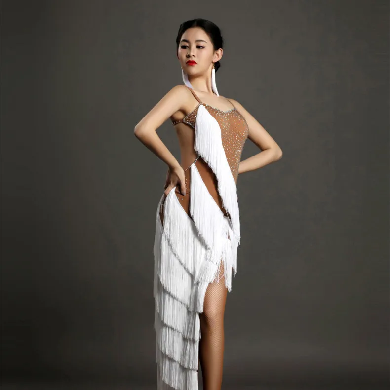 Новая танцевальная одежда для сальсы платья латинских танцев на продажу костюмы