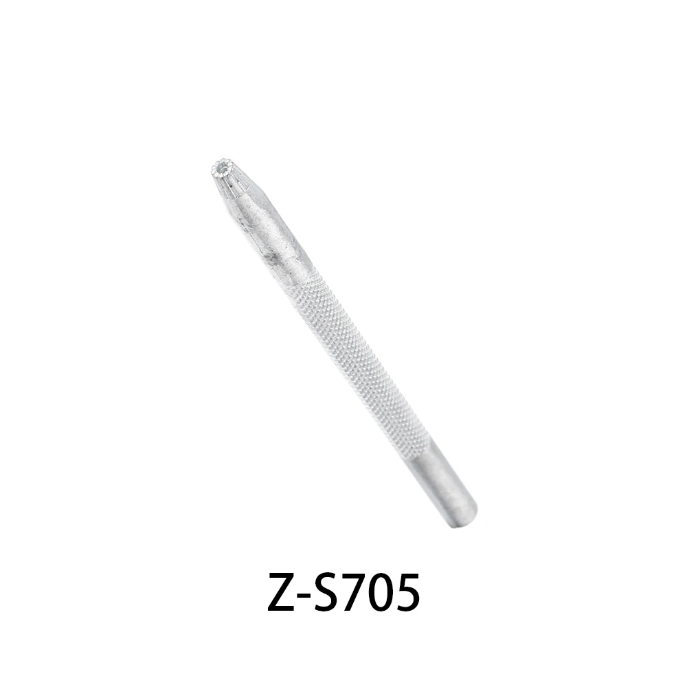 Z-S705 20 стилей металлического кожаного рабочего седла, инструменты для изготовления резьбы по коже, штампы для рукоделия, штамповки из кожи - Цвет: Z-S705