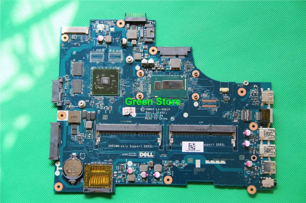Vbw00 LA 9981P материнская плата для Dell 15R 5537 ноутбука полностью протестированных и