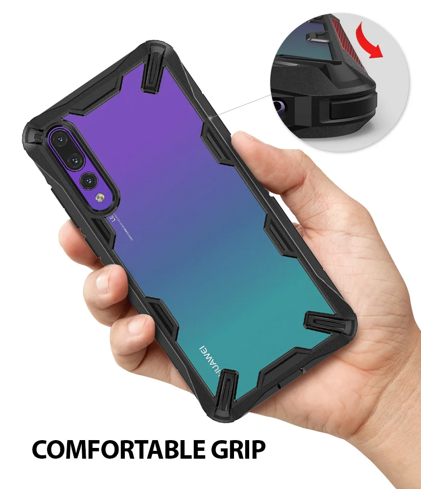 100% Original Ringke Fusion X Case for Huawei P20 Pro |