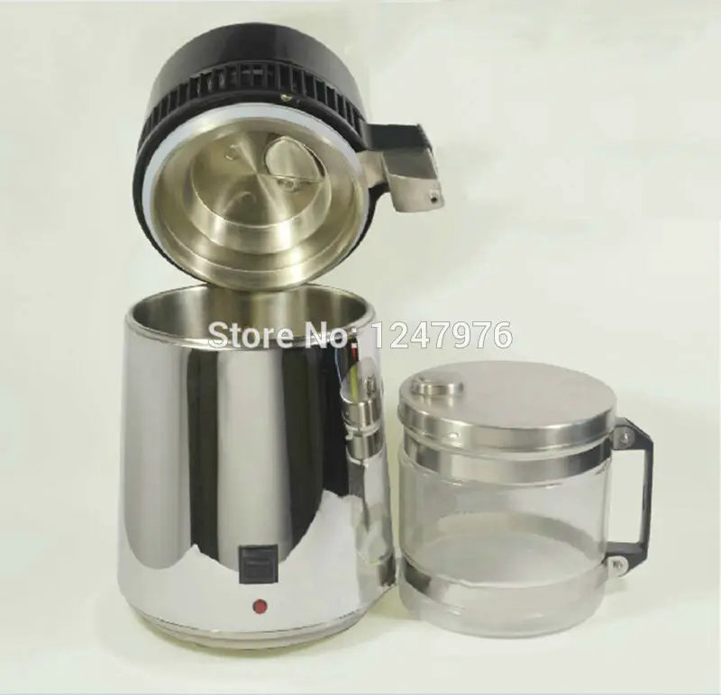 Distilled water machine with Stainless steel blind cover/Portable distiller CE certificate | Красота и здоровье