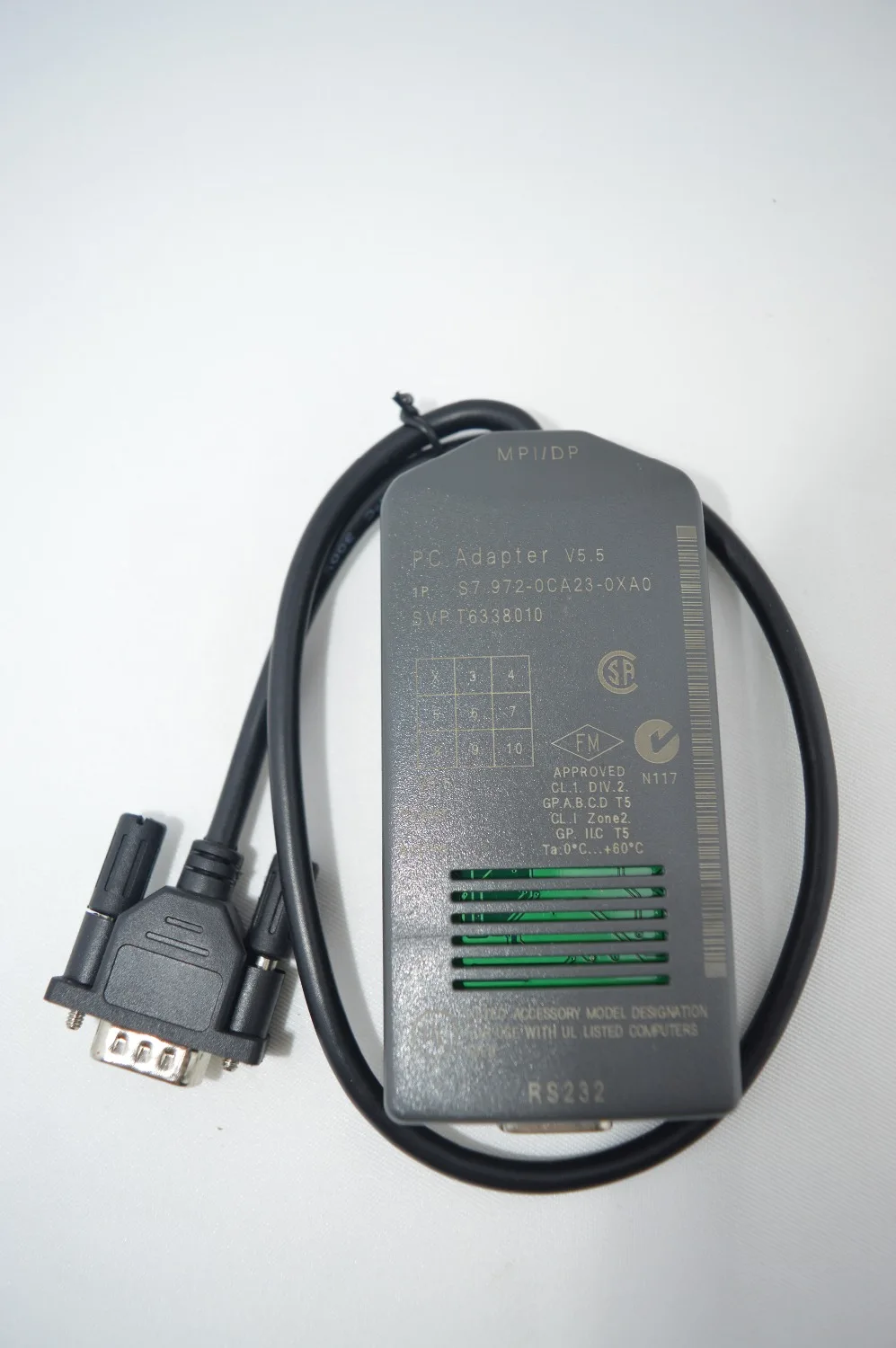 Изолированный кабель адаптера для SlEMENS/400 PLC 6ES7972 0CA23 0XA0 ПК/MPI + 6ES7 972 и другие панели
