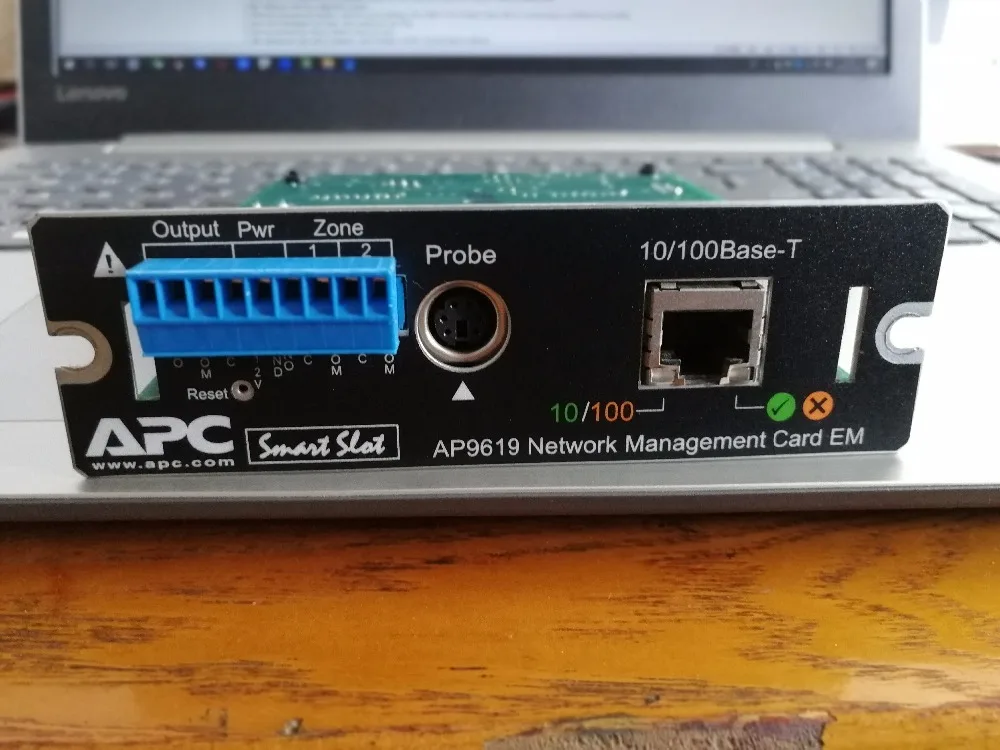APC boxed AP9619 network intelligent management card APC UPS power module card AP9619 network adapter