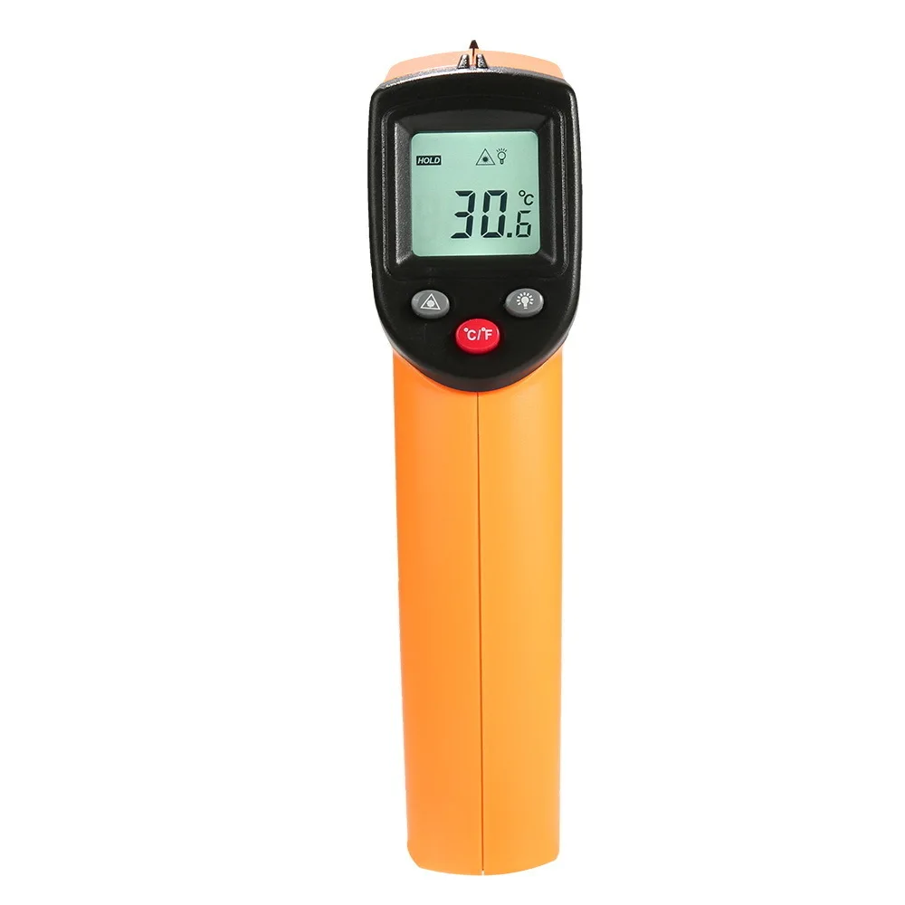 GM320 Non-Contact Laser LCD Display IR Infrared Digital C/F Selection Surface Temperature Thermometer For Industry Home Use | Инструменты