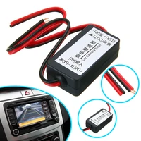 1pcs car camera filter 12v dc power relay capacitor filter rectifier for car rear view backup camera accessories