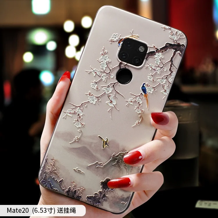 Китайский традиционный чехол для Huawei Mate 20 Pro Mate20 Mate20X 10 Mate10 |