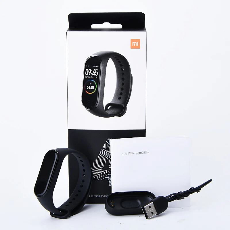 Xiaomi Mi Band 4 смарт браслет глобальная версия Смарт часы AMOLED 3 цвета экран монитор