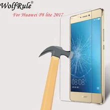 2PCS Screen Protector Glass Huawei P8 Lite 2017 Tempered Glass For Huawei P8 Lite 2017 Glass Honor 8 Lite 2017 Anti-scratch Film