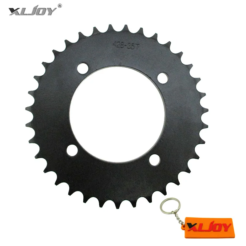XLJOY 428 76 мм 35 т зубная Задняя звездочка для китайского 50cc-160cc 170cc 190cc CRF50 SDG питбайк