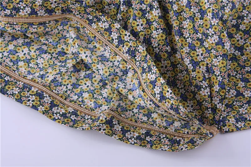 Y18414322 2018 Весенняя детская блузка рубашка с цветочным рисунком для девочек блузки