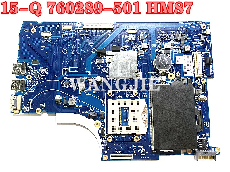 Для HP ENVY 15 q101xx Q материнская плата 760289 501 001 для ноутбука UMA HM87 100% полностью