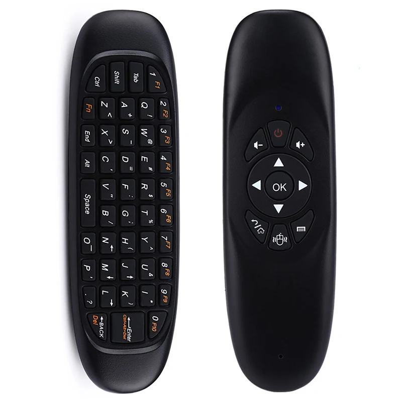 C120 все в одном 2 4G Fly air mouse перезаряжаемая беспроводная клавиатура с пультом
