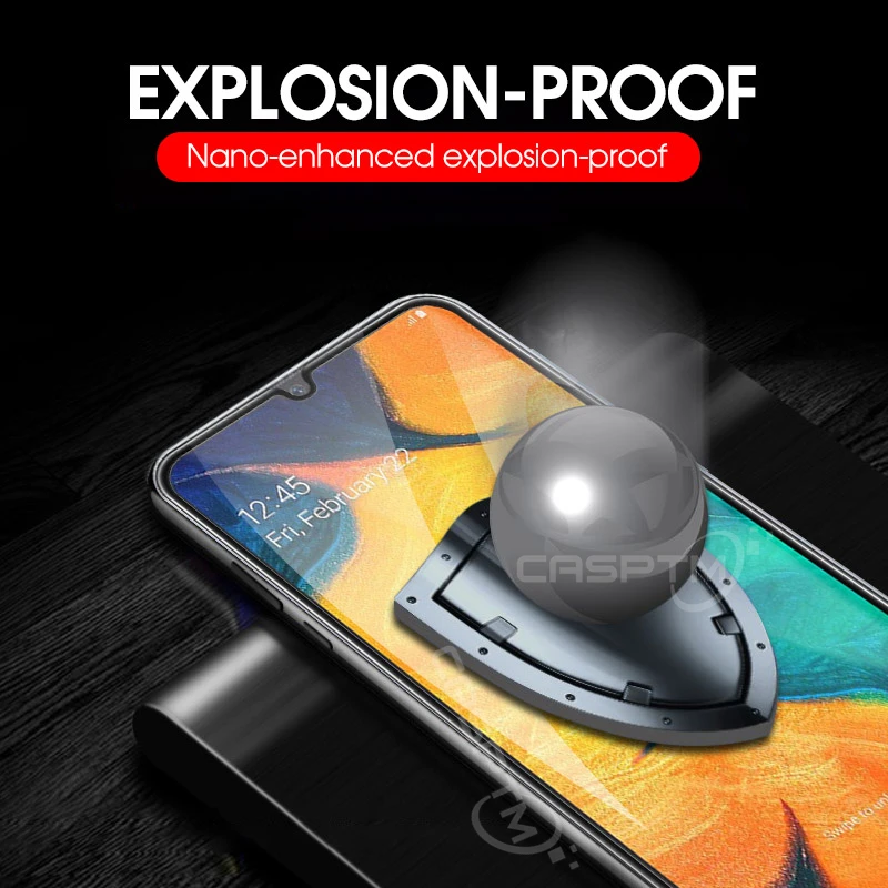 Закаленное стекло CASPTM 9D для samsung Galaxy A10 A30 A50, защитная пленка для экрана samsung A20 A40 A60 A70 80 90