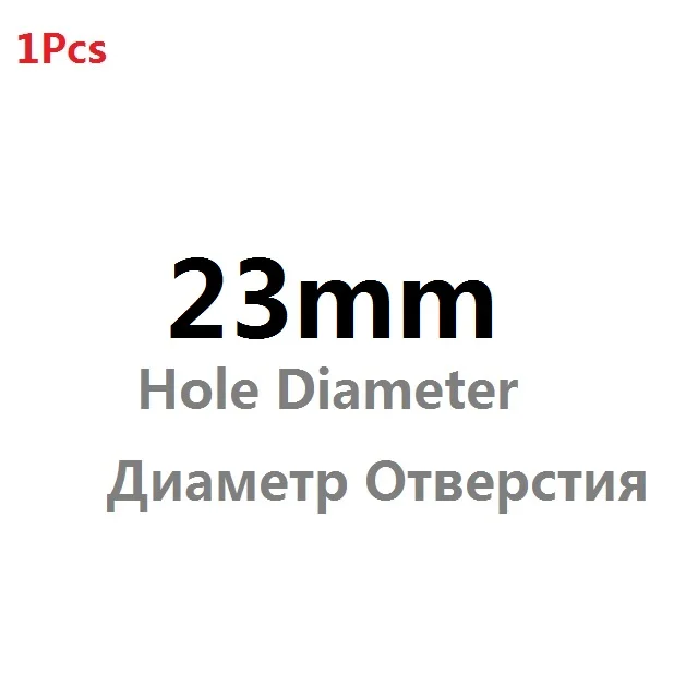 23mm 1 шт., 4-29 мм, ручной инструмент для рукоделия, дырокол, кожаный ремень, Круглый, дырокол, немецкий, полый, кожаный, книжный ремень - Цвет: 23mm