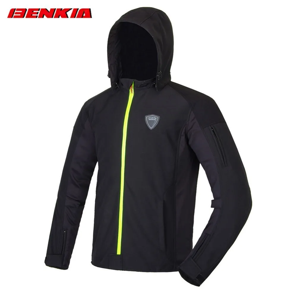 BENKIA JS62 Мужская мотоциклетная куртка зимняя ветровка для езды на мотоцикле защита