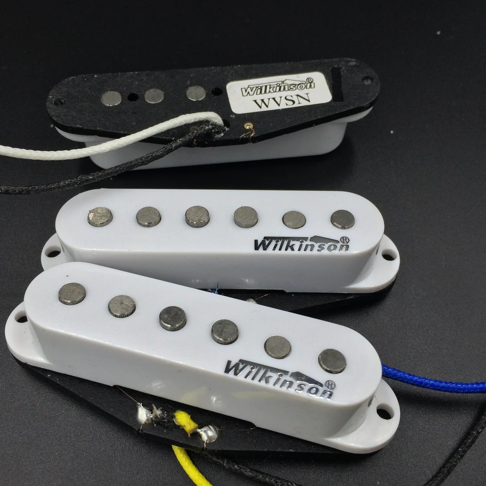 Wildson WVS 60-х Alnico5 SSS однокатушечные гитарные звукосниматели белая электрическая