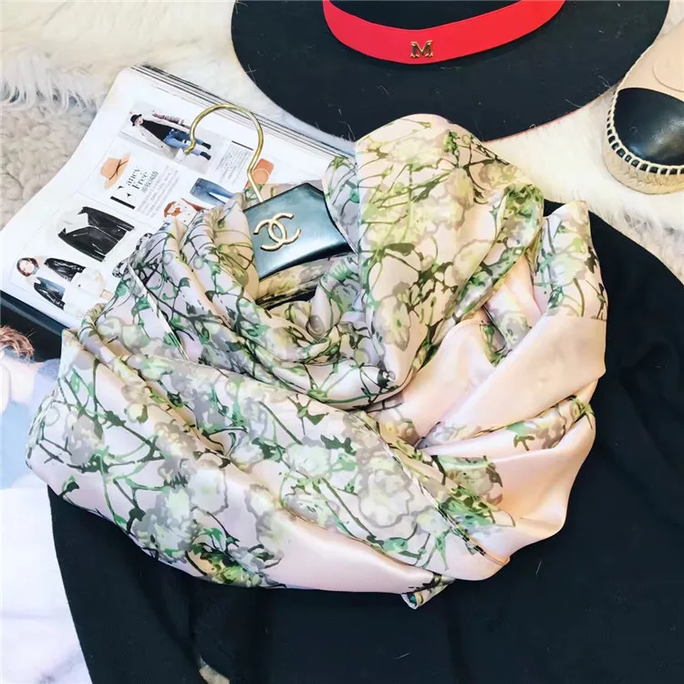 2019 летний женский тонкий Солнцезащитный Женский шарф с цветочным принтом| |