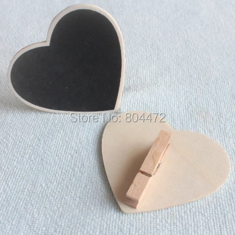 Бельевой клип доска крошечные сердце небольшой деревянный Доска Пег/клип (48