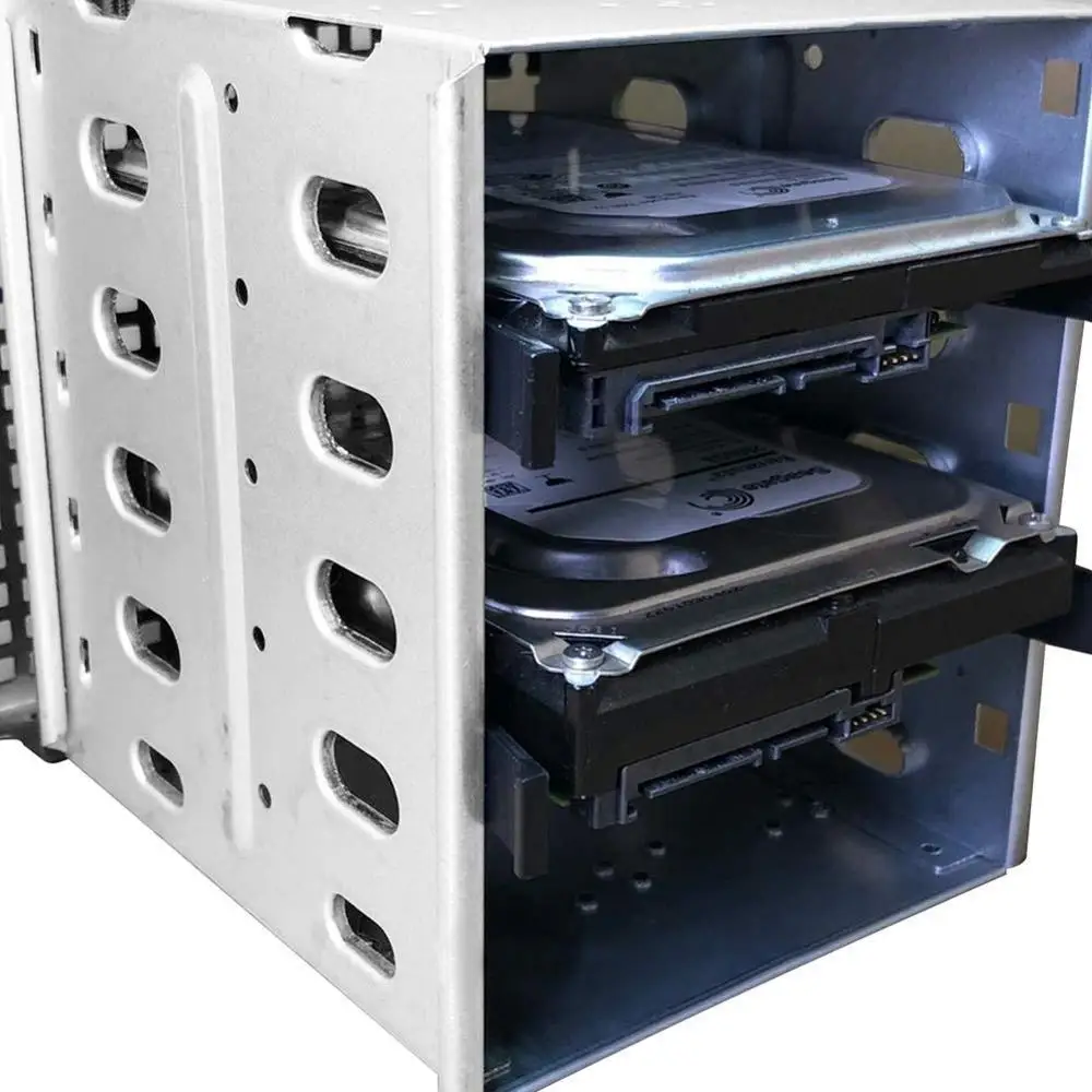 Подставка для установки в клетку SATA SAS HDD 5 25 &quotна 5x3 5&quot с вентилятором