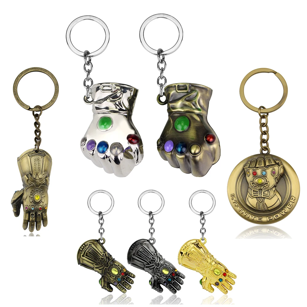 Горячие Marvel фильма мстители танос брелок держатель мода супергерой бесконечные