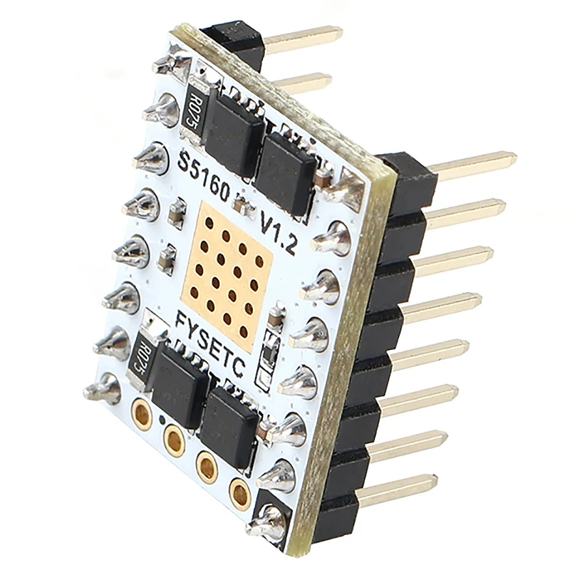 Запчасти для 3D принтера Tmc5160 V1.2 Spi Драйвер шагового двигателя S5160 Stepstick Mute Driver Wire